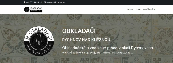 Obklady, dlažby a zednické práce